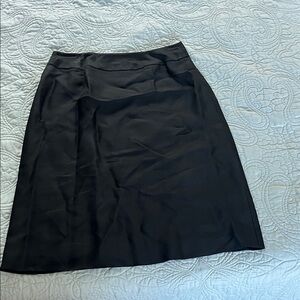 Ann Taylor Classic Black A-Line Skirt